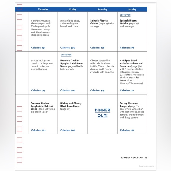 The Skinnytaste Ultimate Meal Planner Book by Gina Homolka and Heather K. Jones - Picture 15 of 15